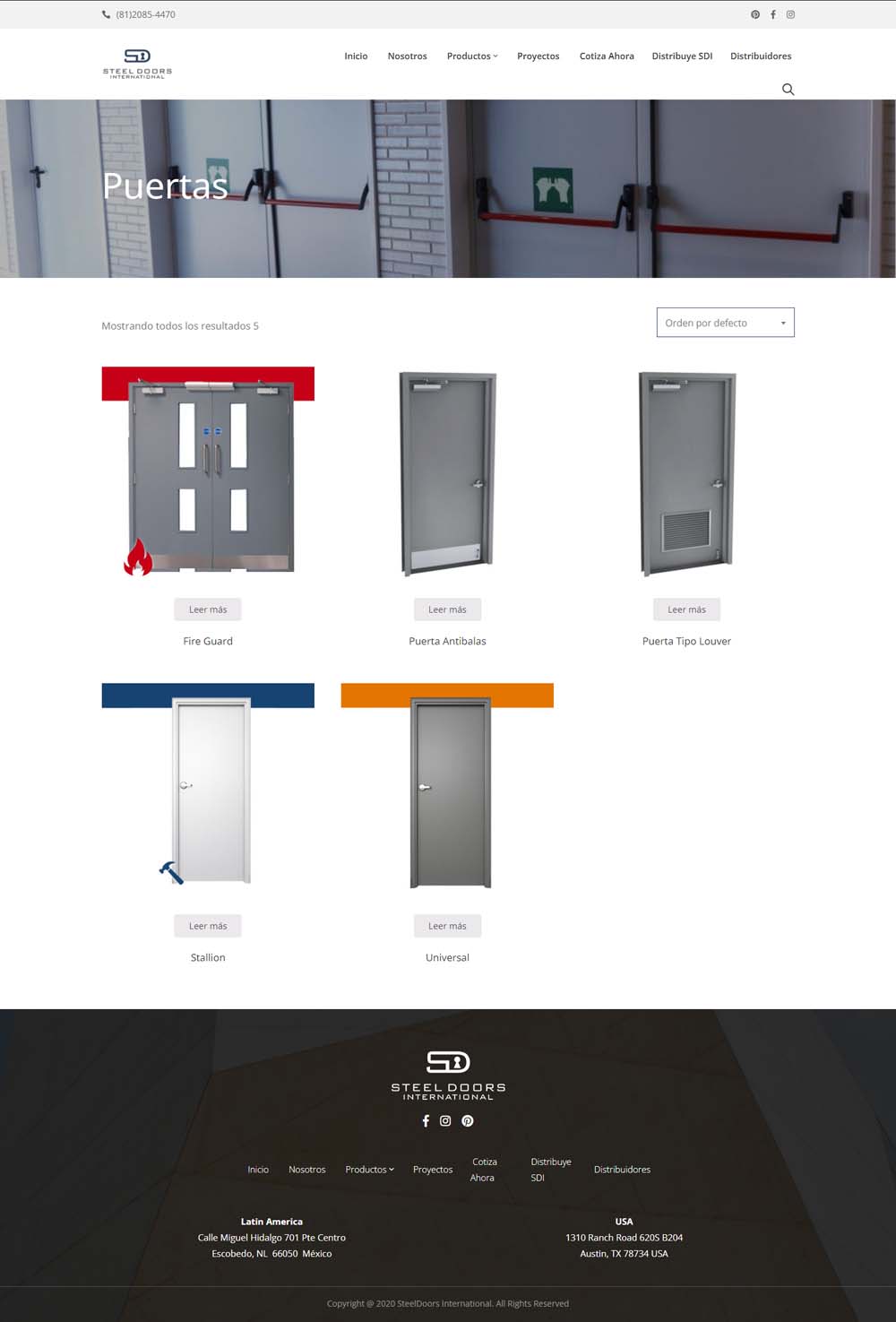 Puertas – Steel Doors International - steeldoorsinternational.com